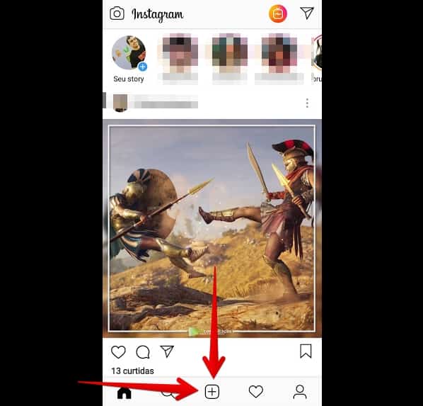 como criar instagram postfeed