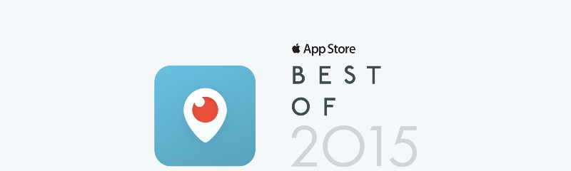 Periscope é eleito o melhor aplicativo do ano pela Apple Store
